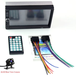 HD 7" autoradio 2 din car radio coche recorder