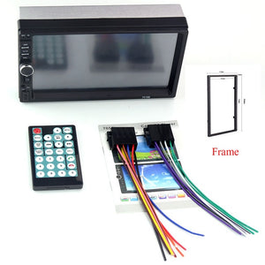 HD 7" autoradio 2 din car radio coche recorder