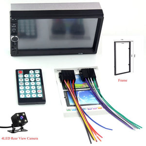 HD 7" autoradio 2 din car radio coche recorder