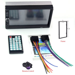 HD 7" autoradio 2 din car radio coche recorder
