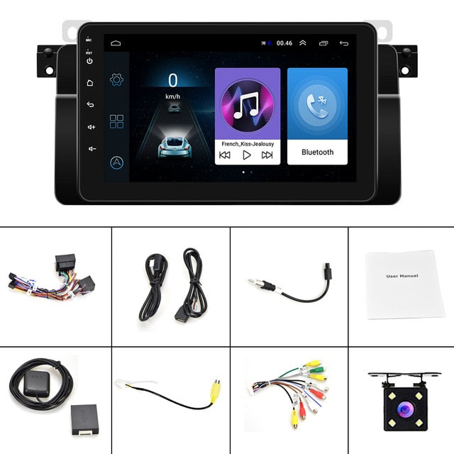 Autoradio Stereo Android 2Din Car
