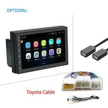 Load image into Gallery viewer, Podofo Android Din Car Radio Multimedia Video