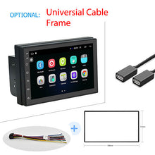 Load image into Gallery viewer, Podofo Android Din Car Radio Multimedia Video
