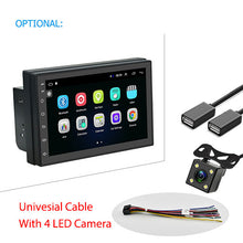 Load image into Gallery viewer, Podofo Android Din Car Radio Multimedia Video